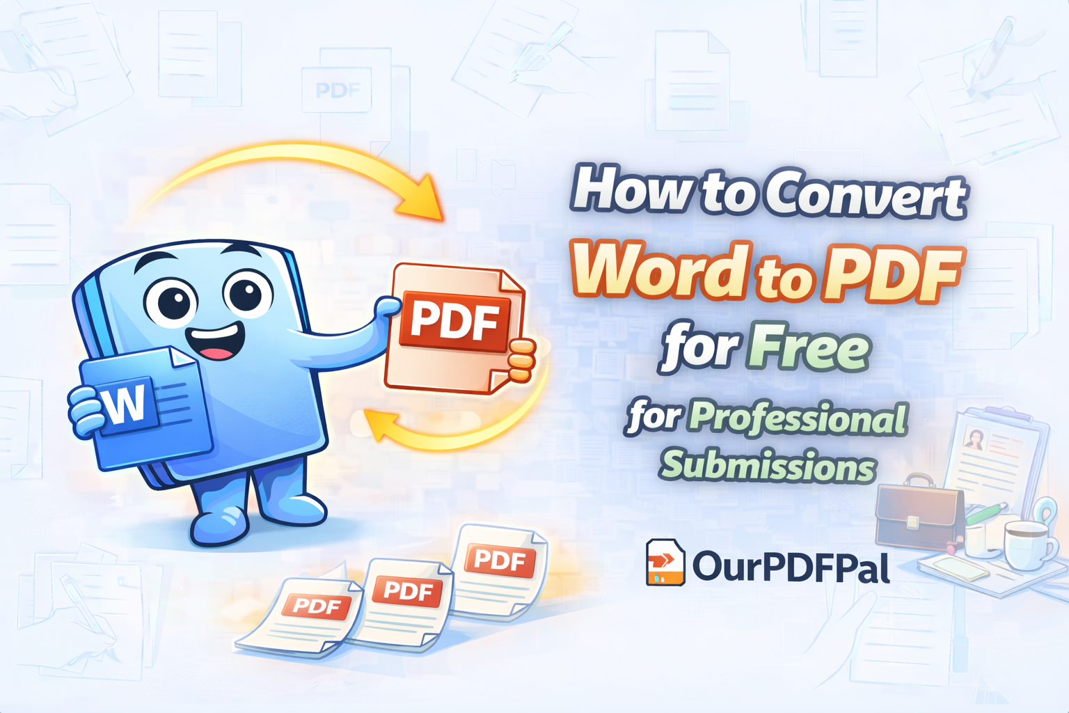 How to Convert Word to PDF for Free for Professional Submissions