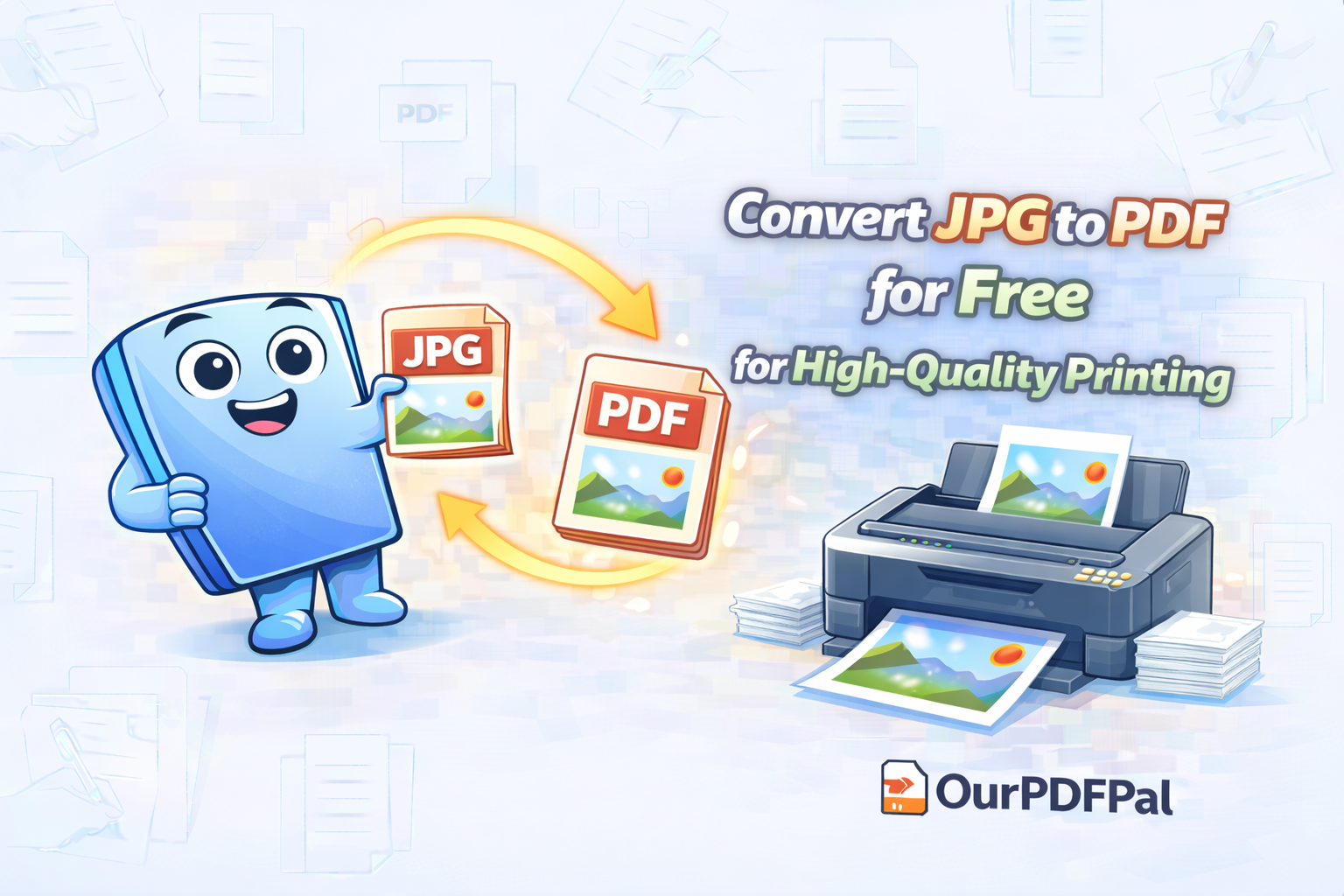 Convert JPG to PDF for Free for High-Quality Printing